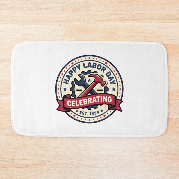 Item preview, Vintage Pop Art Worker Badge - Wrench and Hammer Tee - t-shirt designed and sold by relso.