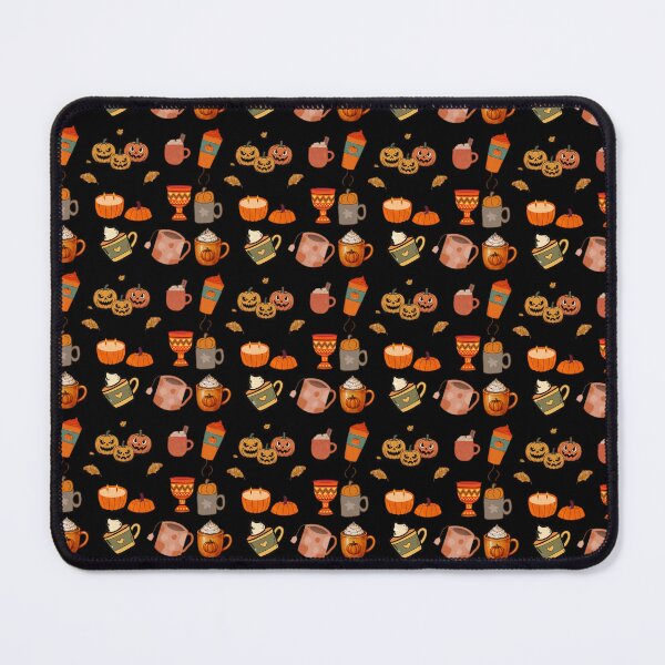 Item preview, Cozy Autumn Fall Drinks Pattern designed and sold by Seasonal designs.