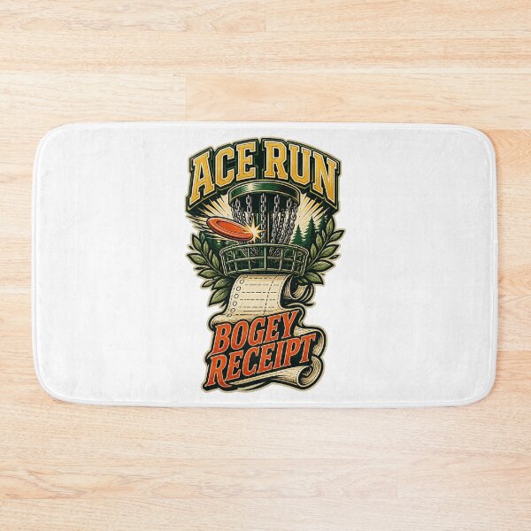 Item preview, Ace Run Bogey Receipt Funny Disc Golf designed and sold by PWD-Design.