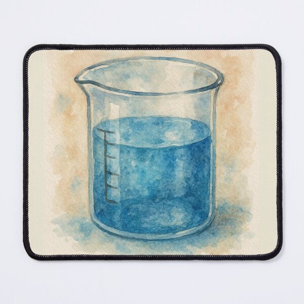 Item preview, Beaker designed and sold by TintaAzulinaArte.