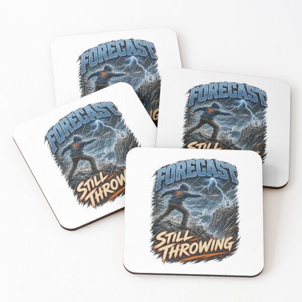 Item preview, Forecast Still Throwing Funny Disc Golf designed and sold by PWD-Design.