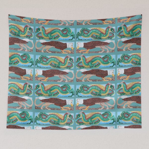 Item preview, Dragon and griffon college designed and sold by WolfRaven Creations.