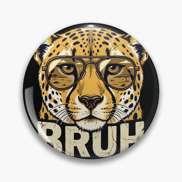 Item preview, Bruh Leopard Sunglasses Big Cat Animal Lover designed and sold by Doodleoub.