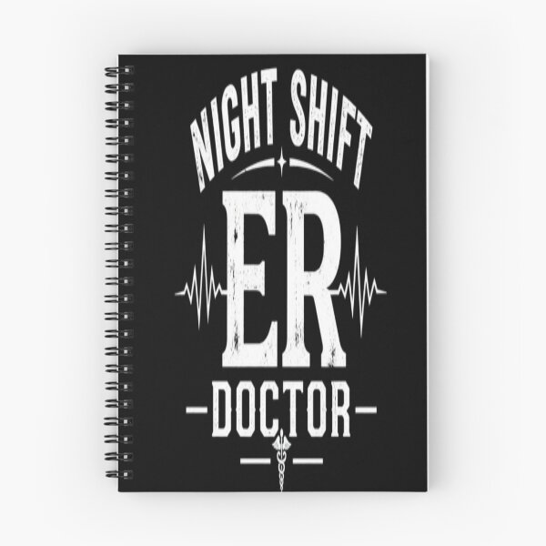Item preview, Night Shift ER Doctor – Emergency Medicine Night Shift designed and sold by v6ziix.