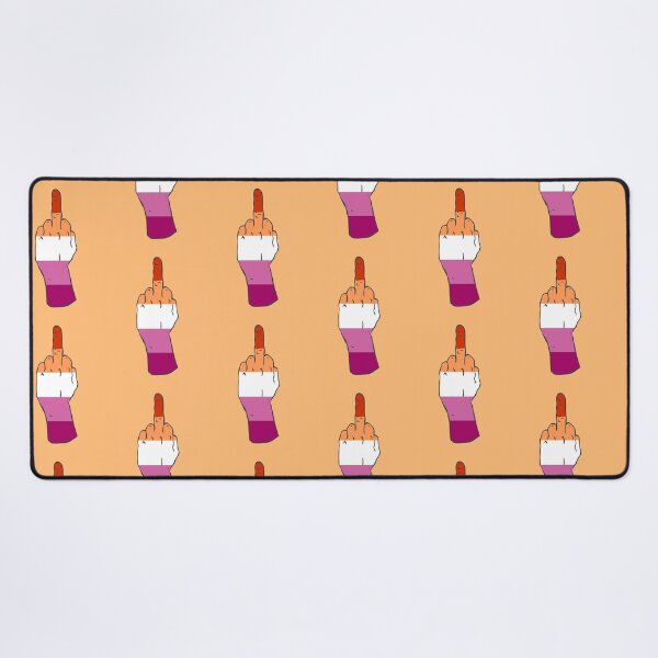 Item preview, Lesbian Pride Middle Finger designed and sold by Alrkeaton.