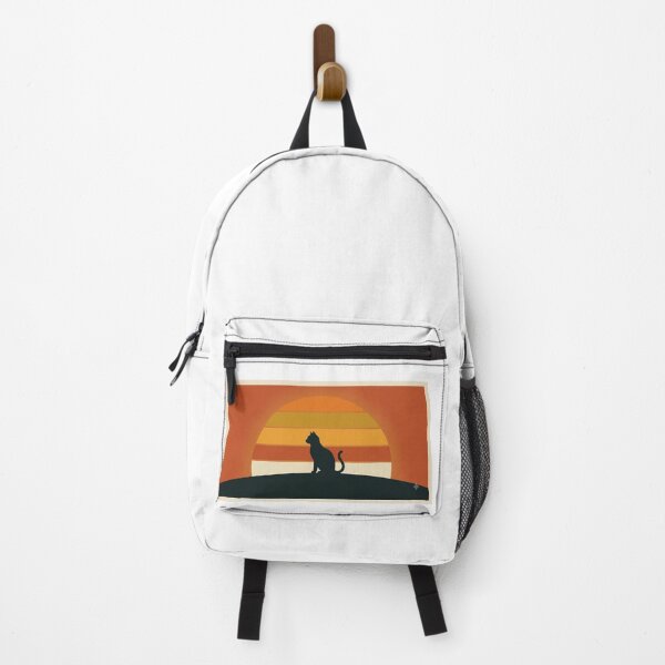 Item preview, Retro sunset cat designed and sold by Calisthenics street work out.