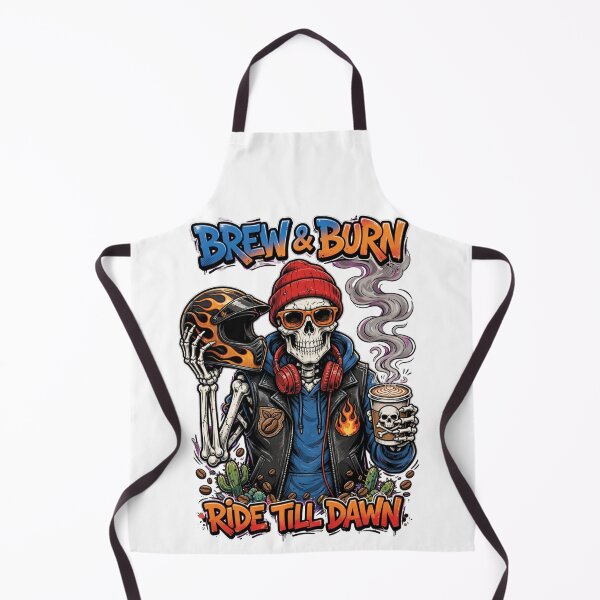 Item preview, Brew & Burn: Embrace Life with a Skeleton Coffee  designed and sold by Mindful56.