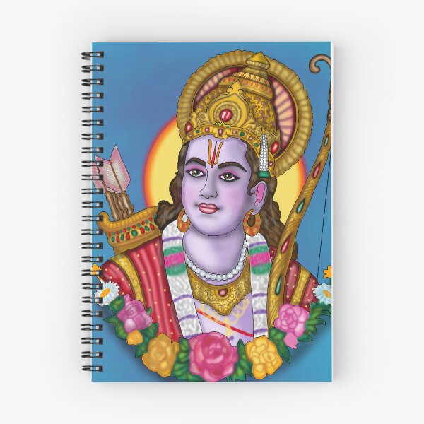 Item preview, Lord Ram Digital Drawing | Shri Ram Hindu God Devotional Artwork designed and sold by Harshit_Digital_Arts.