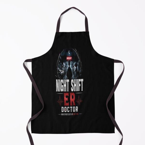 Item preview, Night Shift ER Doctor Emergency Medicine Night Shift designed and sold by v6ziix.