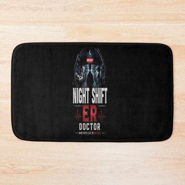 Item preview, Night Shift ER Doctor Emergency Medicine Night Shift designed and sold by v6ziix.