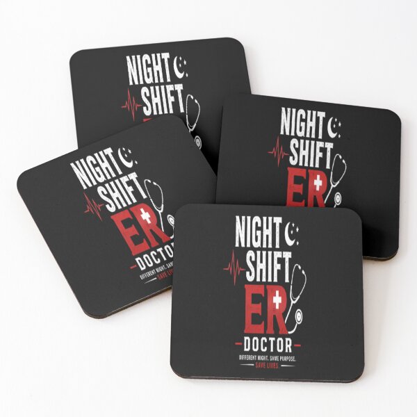 Item preview, Night Shift ER Doctor Emergency Medicine Night Shift. designed and sold by v6ziix.