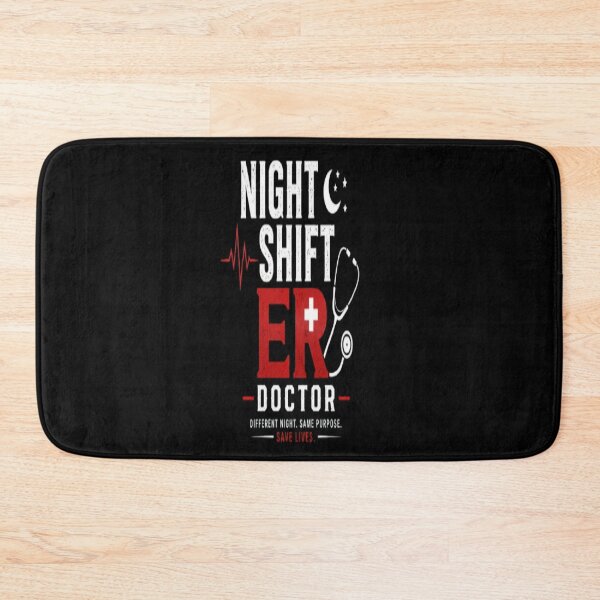 Item preview, Night Shift ER Doctor Emergency Medicine Night Shift. designed and sold by v6ziix.