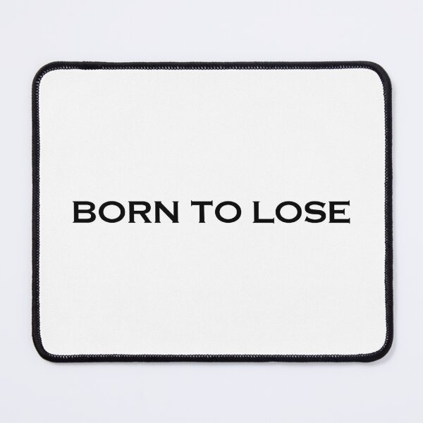 Item preview, BORN TO LOSE -GTO LOGO-black logo- designed and sold by DRIPPED-STORE.