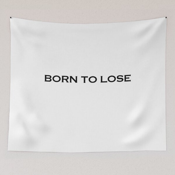 Item preview, BORN TO LOSE -GTO LOGO-black logo- designed and sold by DRIPPED-STORE.