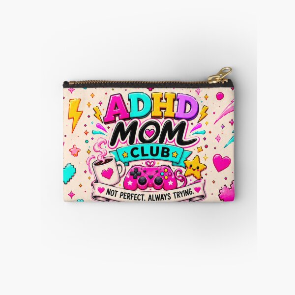Item preview, ADHD Mom Club | Not Perfect Always Trying designed and sold by CollectionsJEm.