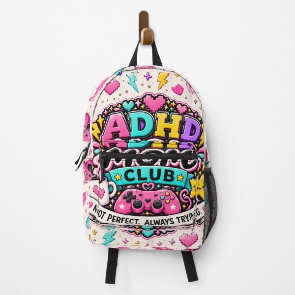 Item preview, ADHD Mom Club | Not Perfect Always Trying designed and sold by CollectionsJEm.