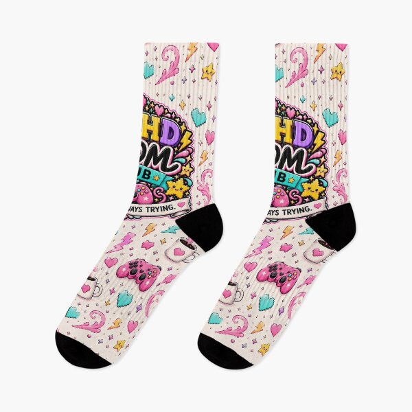 Item preview, ADHD Mom Club | Not Perfect Always Trying designed and sold by CollectionsJEm.