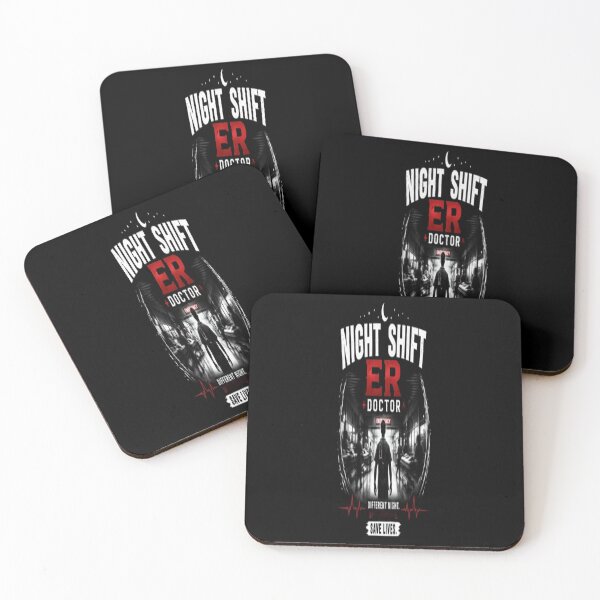 Item preview, Night Shift ER Doctor – Emergency Medicine Night Shift designed and sold by v6ziix.