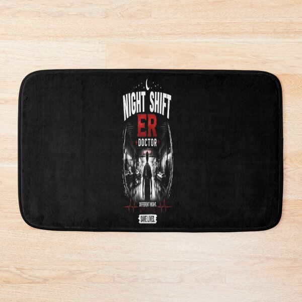 Item preview, Night Shift ER Doctor – Emergency Medicine Night Shift designed and sold by v6ziix.