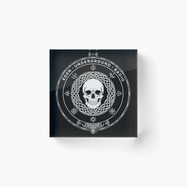 Item preview, Eden Underground Radio Celtic Skull Logo designed and sold by Eden Underground Radio (Official Merch).
