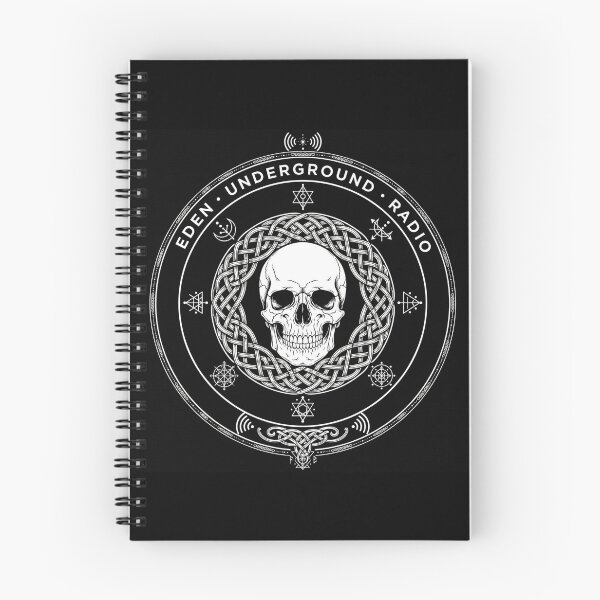 Item preview, Eden Underground Radio Celtic Skull Logo designed and sold by Eden Underground Radio (Official Merch).