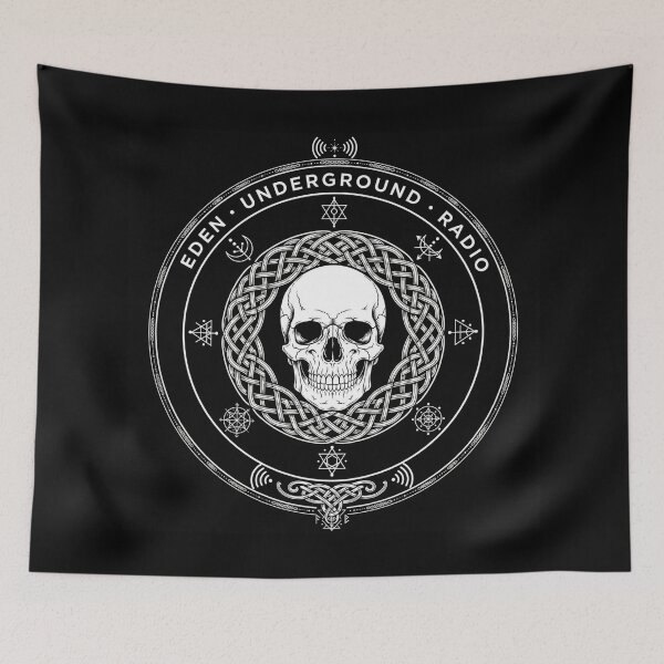 Item preview, Eden Underground Radio Celtic Skull Logo designed and sold by Eden Underground Radio (Official Merch).