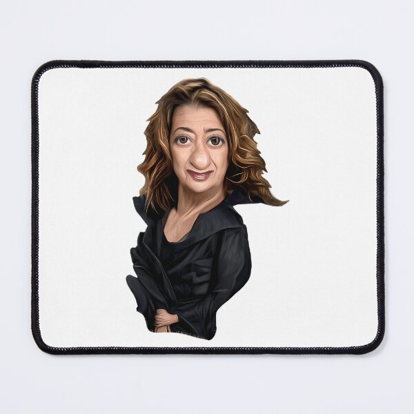 Item preview, Zaha Hadid Caricature Artwork designed and sold by BlytheHester.