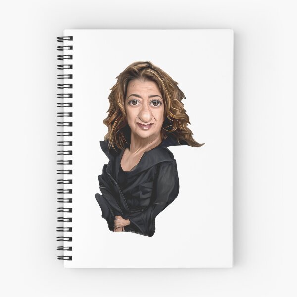 Item preview, Zaha Hadid Caricature Artwork designed and sold by BlytheHester.