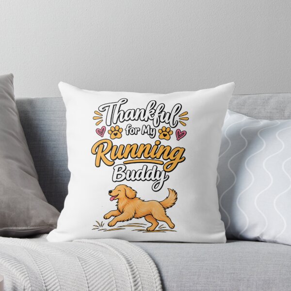 Item preview, Thankful for My Running Buddy designed and sold by PawFitt.