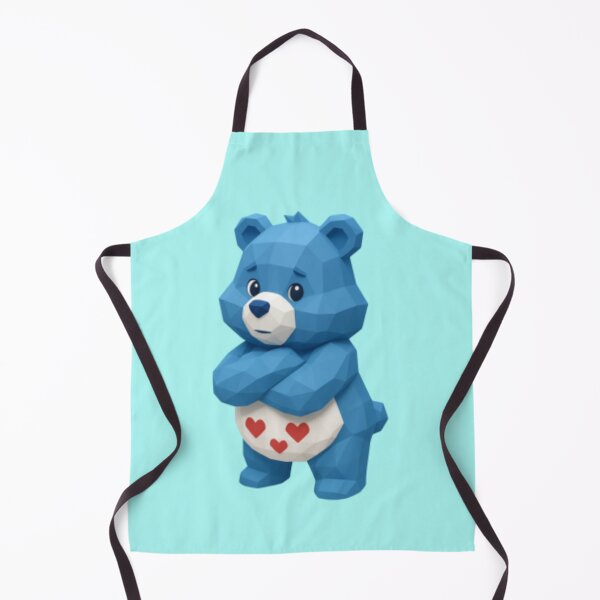 Item preview, Grumpy Bear Fan Art Low Poly designed and sold by Creepy Princess Creations.