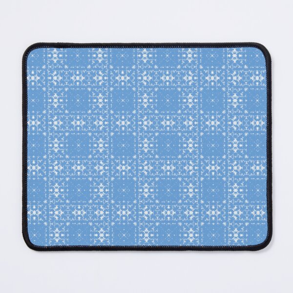 Item preview, Blue Tie Dye Plaid Grid designed and sold by PoeticRecipeST.