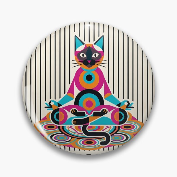 Item preview, Siamese Zen Lotus designed and sold by PictoVibe.