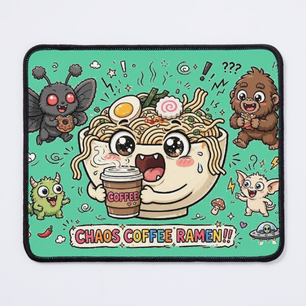 Item preview, Chaos Coffee Raman - Kawaii Ramen and Coffee Lovers Design designed and sold by Fort Chiswell Trading Company.