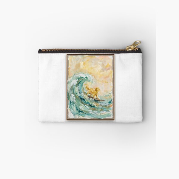 Item preview, Golden Wave Surfer designed and sold by PictoVibe.