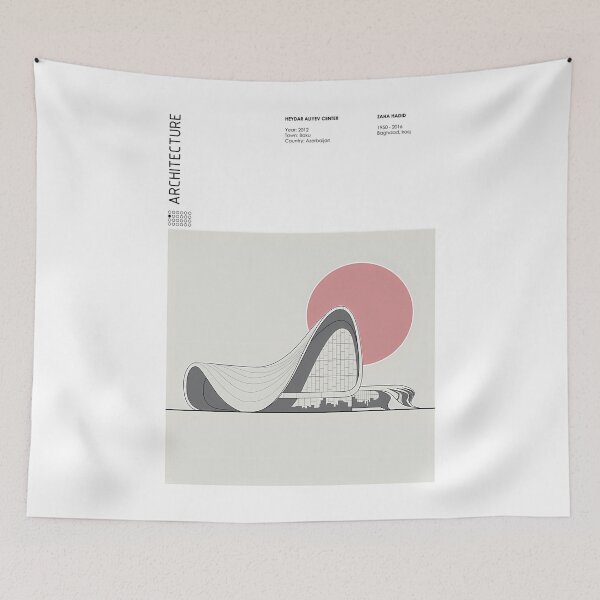 Item preview, Heydar Aliyev Center Zaha Hadid designed and sold by BlytheHester.