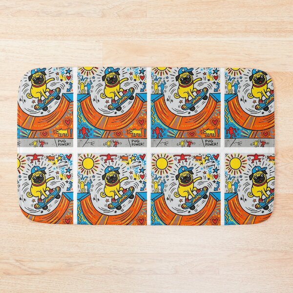 Item preview, Pug Life on the Halfpipe designed and sold by PictoVibe.