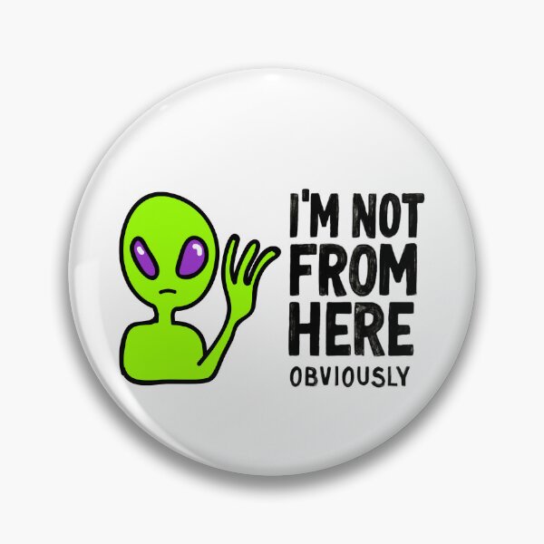 Item preview, I’m Not From Here. Obviously designed and sold by meesara.