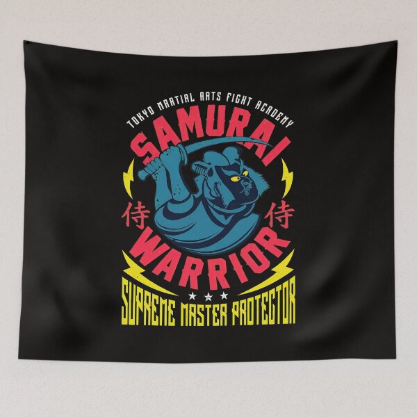 Item preview, Tokyo Martial Rats Samurai Warrior designed and sold by CoconutBoys.