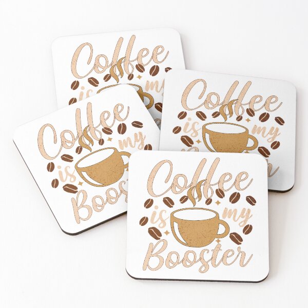 Item preview, Coffee is my Booster designed and sold by GoodPlaceToShop.