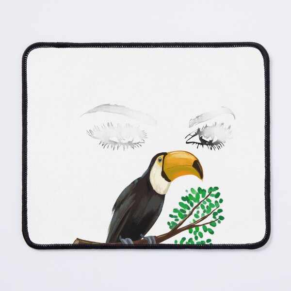 Item preview, Girl Eyes with Colorful Parrot Art designed and sold by gallery12.