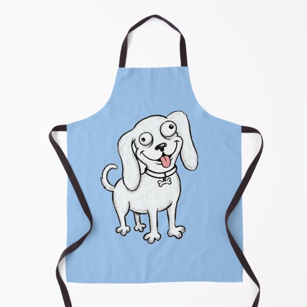 Item preview, Funny Goofy Dog Cartoon - Cute Happy Puppy Art designed and sold by Pickmash.