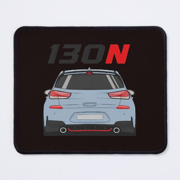 Item preview, I30N Rear Hatchback Car Art designed and sold by FlipStrawSpot.