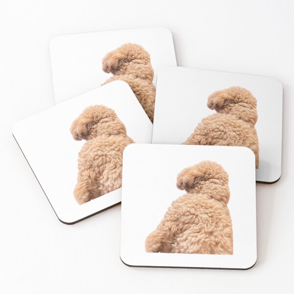 Item preview, Playful Apricot Poodle DOg designed and sold by Amilu Creative.