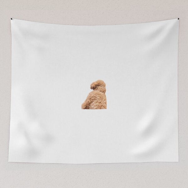 Item preview, Playful Apricot Poodle DOg designed and sold by Amilu Creative.