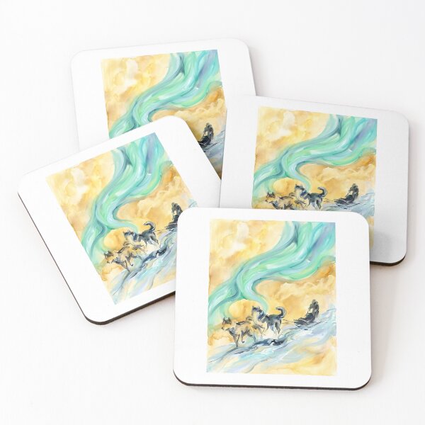 Item preview, Husky Aurora Run designed and sold by PictoVibe.