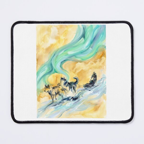Item preview, Husky Aurora Run designed and sold by PictoVibe.