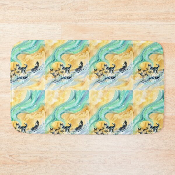 Item preview, Husky Aurora Run designed and sold by PictoVibe.