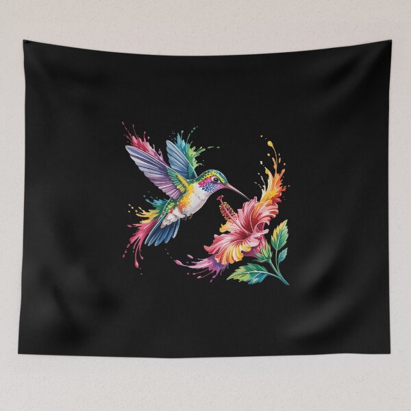 Item preview, Humming Bird Animal Lover Nature designed and sold by Foxintheloart.