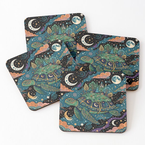 Item preview, Cosmic World Turtle Celestial Island designed and sold by PutroGraph.