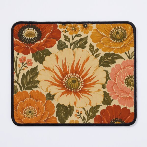 Item preview, Bold Retro Florals designed and sold by Vintage-Lady65.